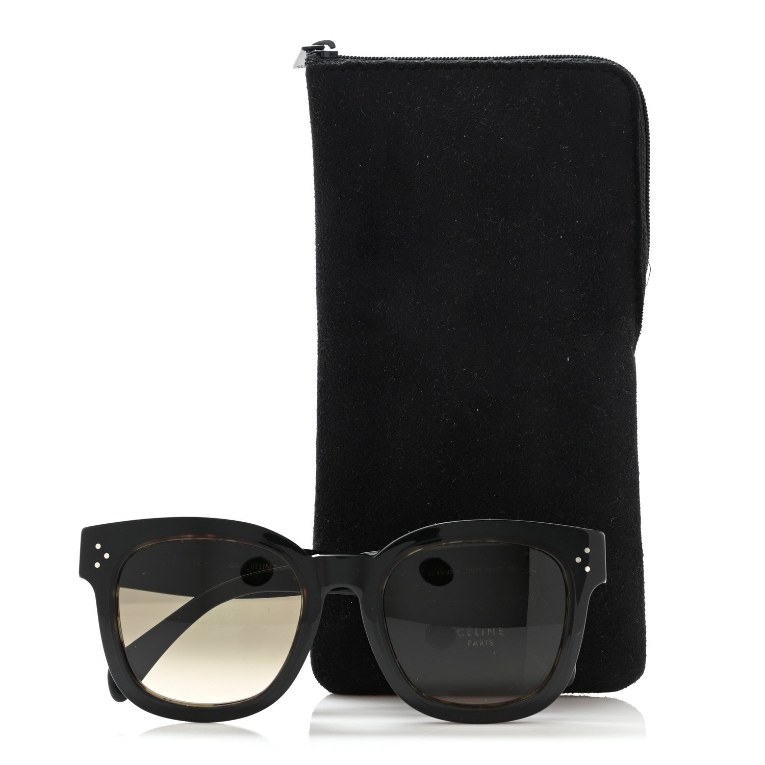 Celine Lisa Sunglasses CL 41414/F/S Black 7 of 7