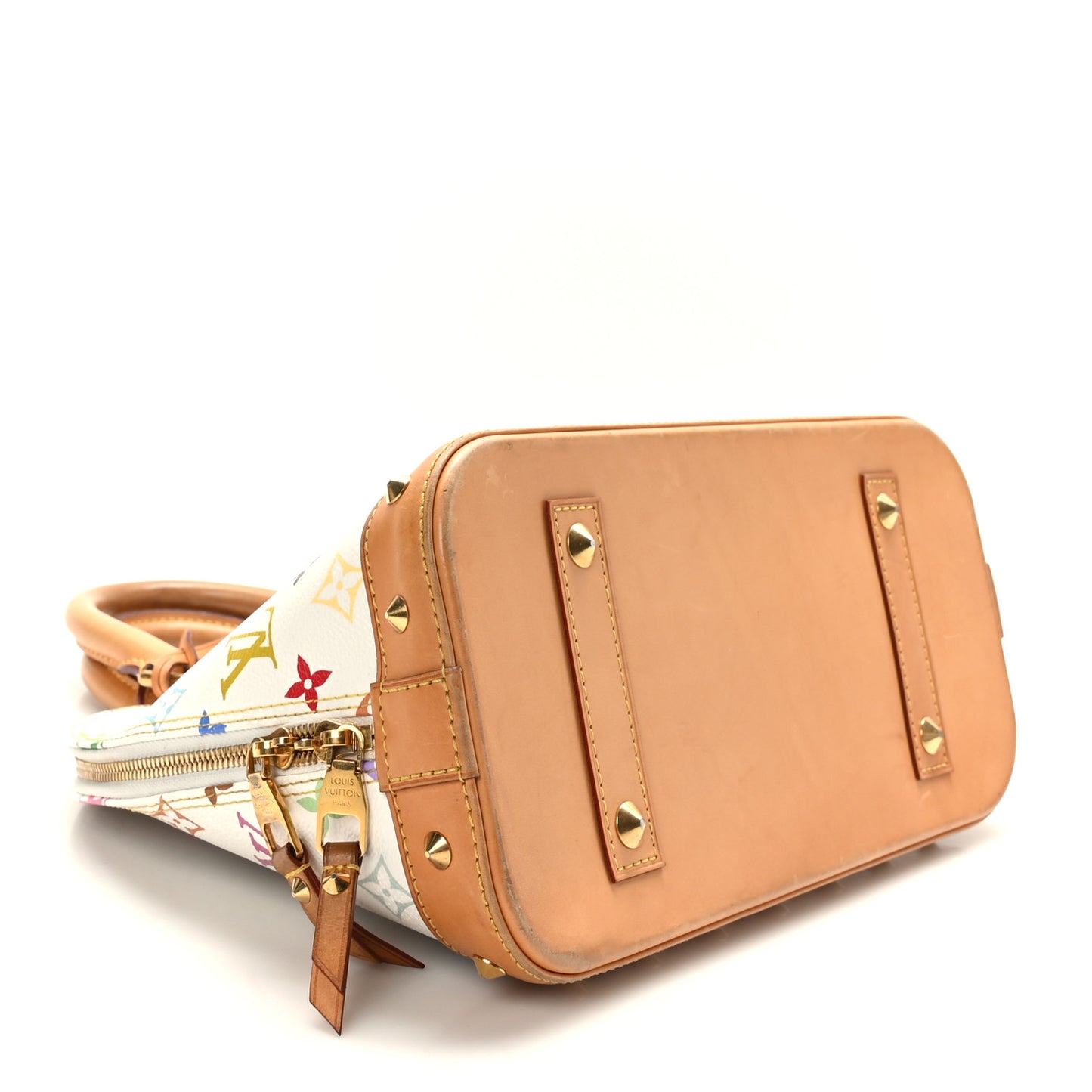 Monogram Multicolor Alma PM White