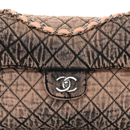 Chanel Denim Quilted Denimpression Flap Rose Clair 7 of 9