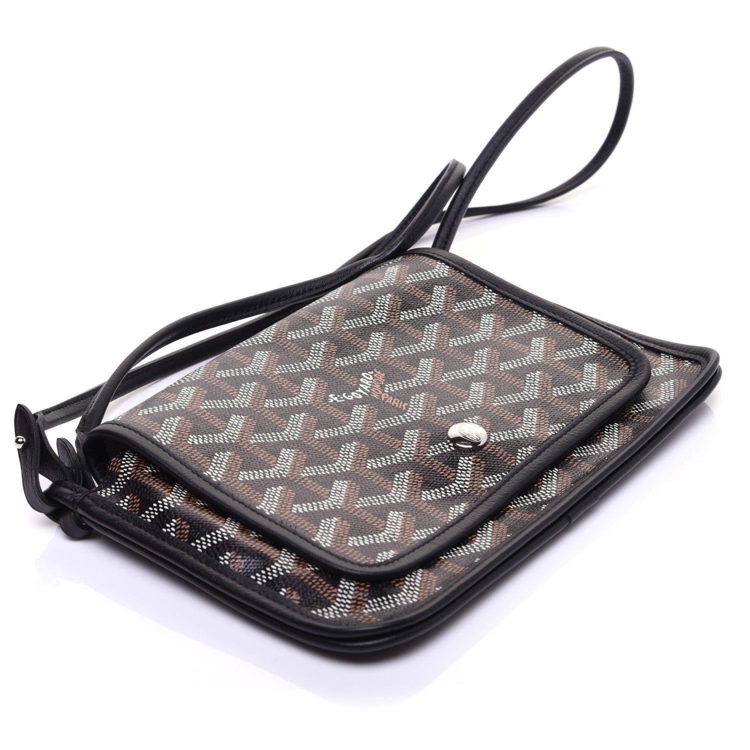 Goyard Goyardine Plumet Wallet Clutch Black 4 of 10