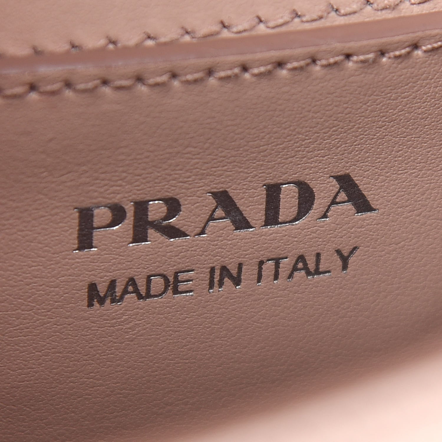Prada Saffiano Cuir Calfskin Monochrome Envelope Flap Chain Shoulder Bag Cipria 6 of 13