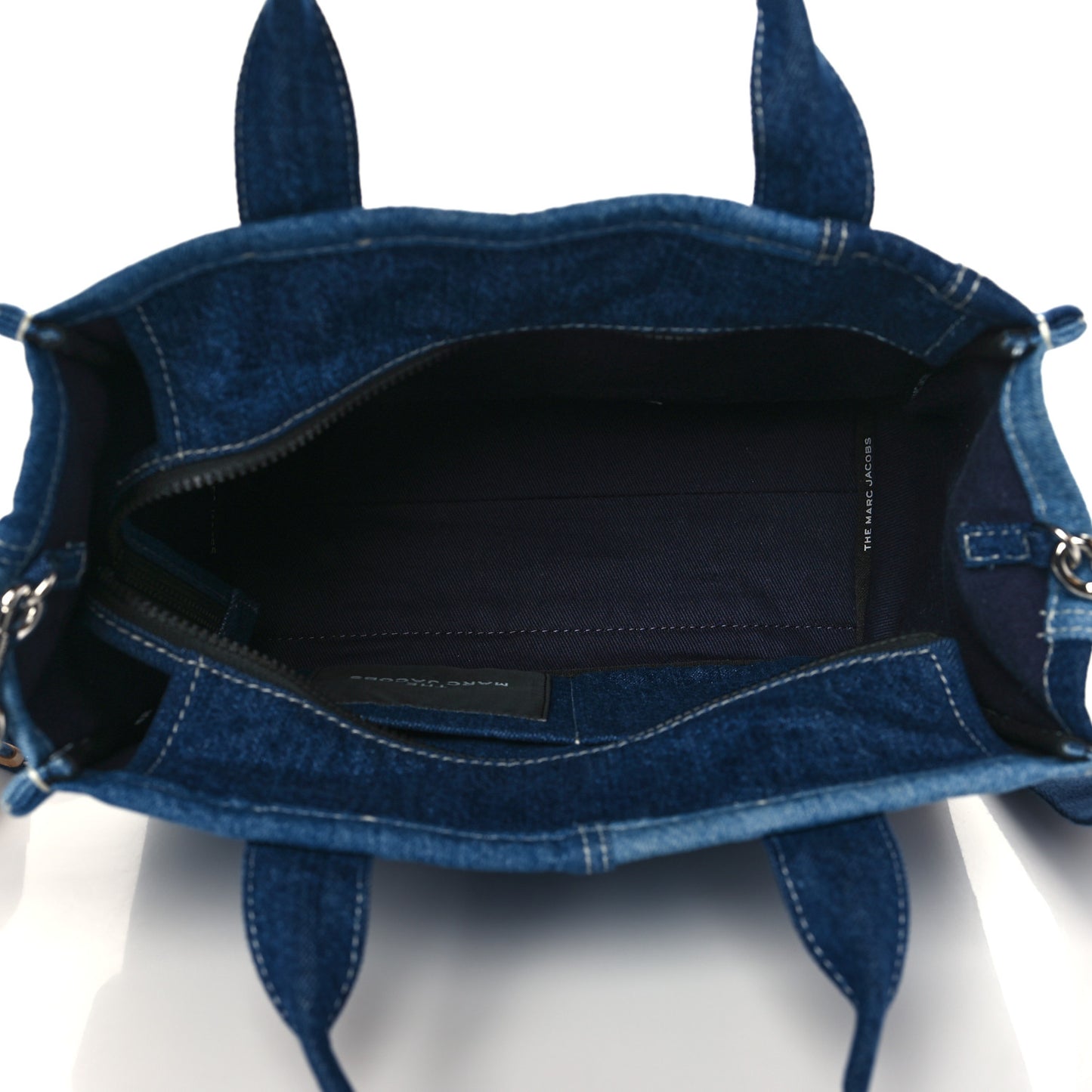 Denim Canvas Medium The Tote Bag Blue