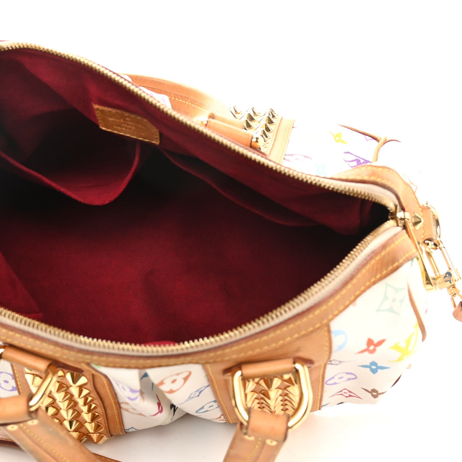 Louis Vuitton Monogram Multicolor Courtney GM White 5 of 15