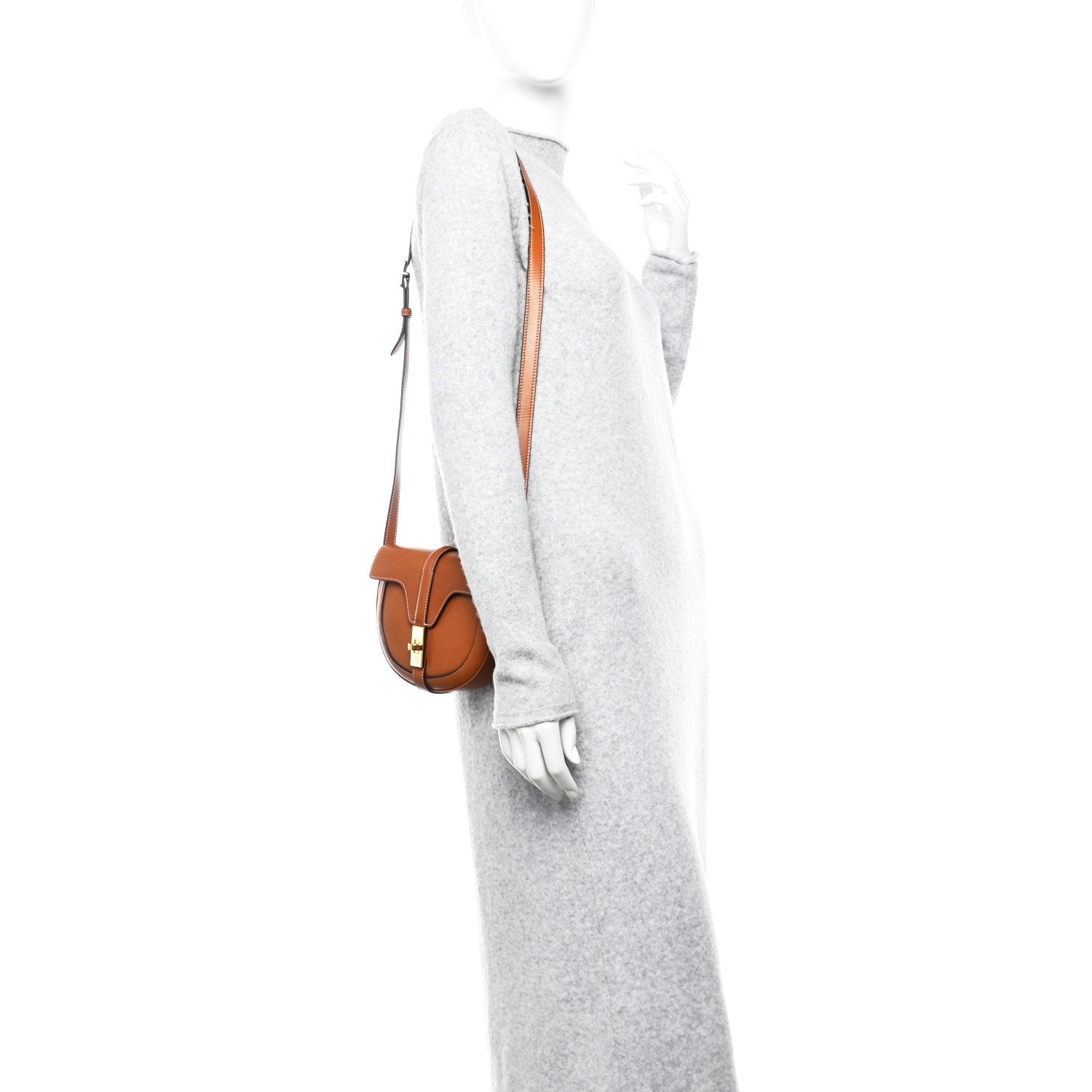 Celine Natural Calfskin Besace Small 16 Tan 2 of 11