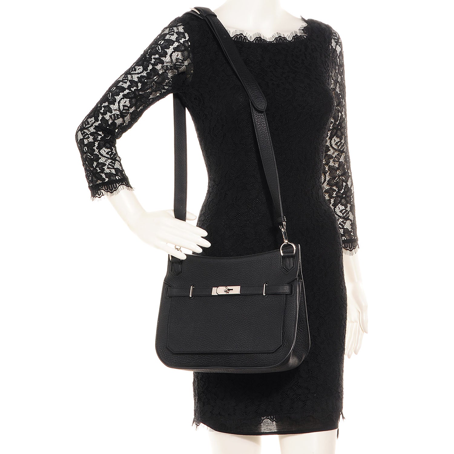 Hermes Togo Jypsiere 28 Black 2 of 8