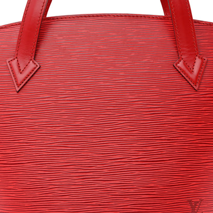 Louis Vuitton Epi Saint Jacques PM Castillan Red 8 of 11