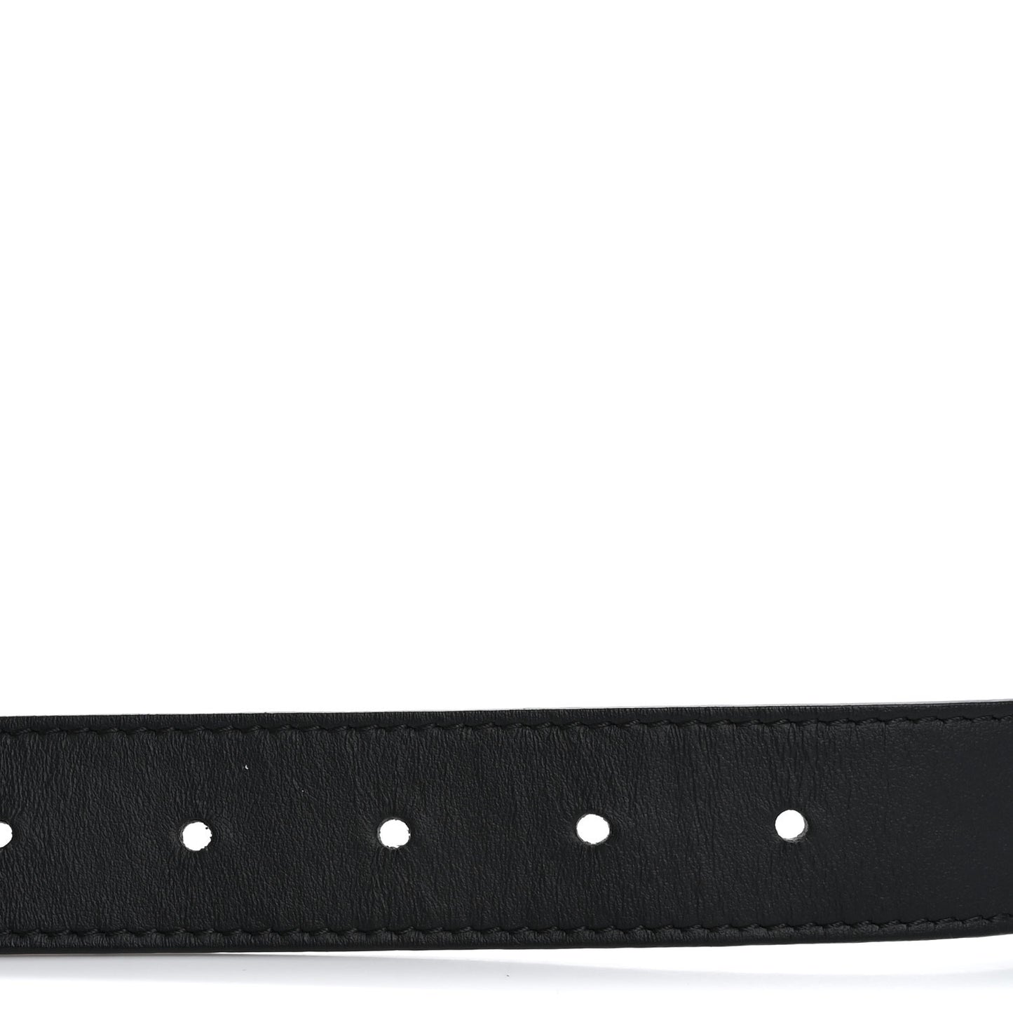 Calfskin Baguette Belt 80 32 Black