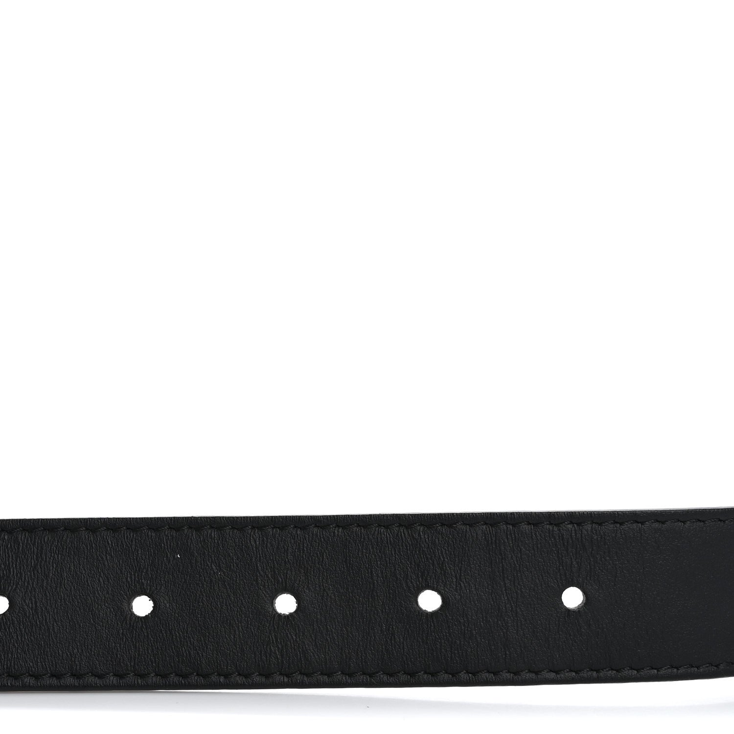 Fendi Calfskin Baguette Belt 80 32 Black 3 of 8
