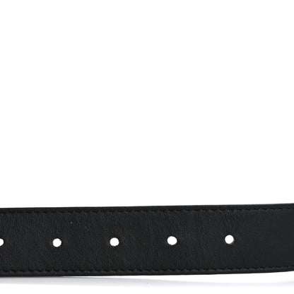 Fendi Calfskin Baguette Belt 80 32 Black 3 of 8