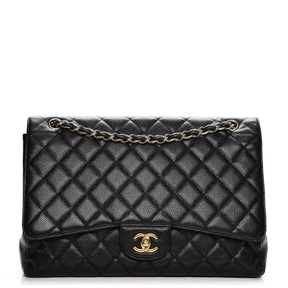 Chanel Caviar Quilted Maxi Single Flap Black 1 of 9