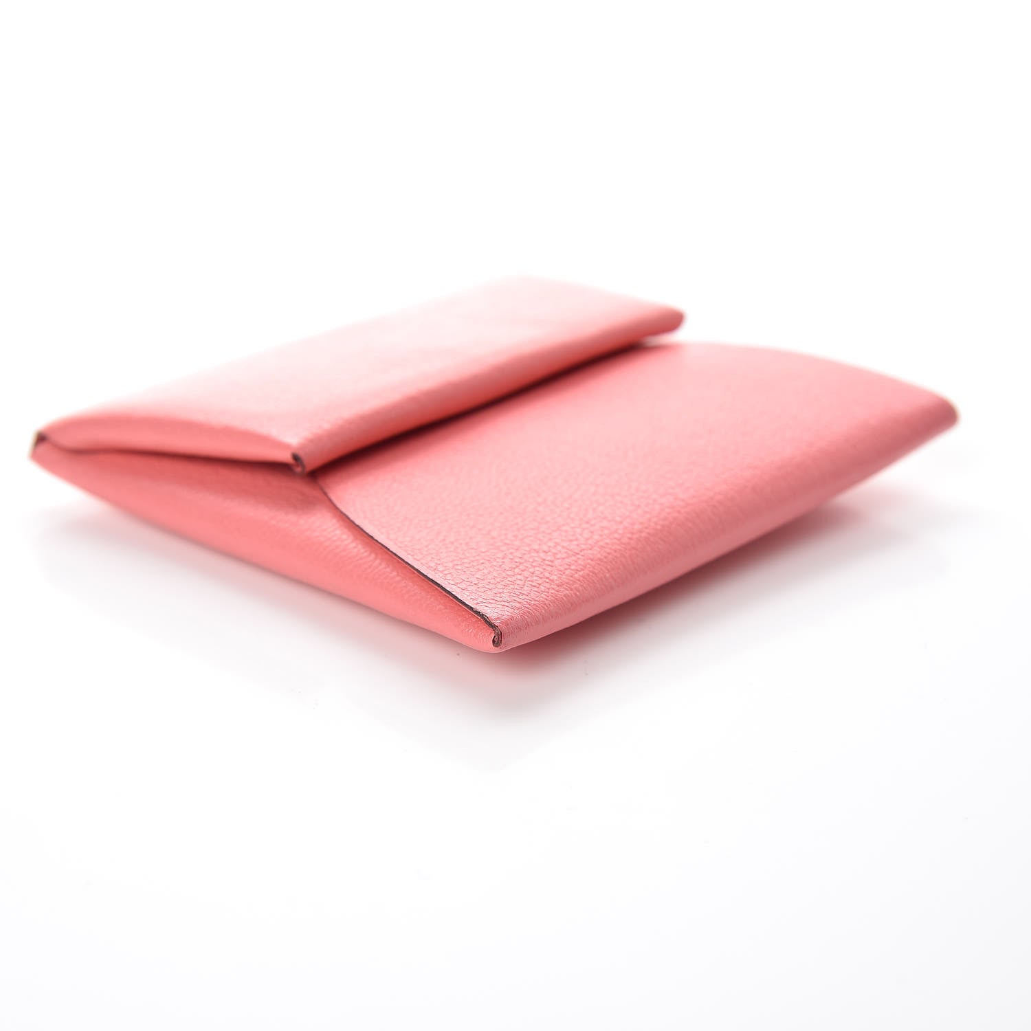 Hermes Chevre Mysore Bastia Coin Purse Rose Ete 8 of 9