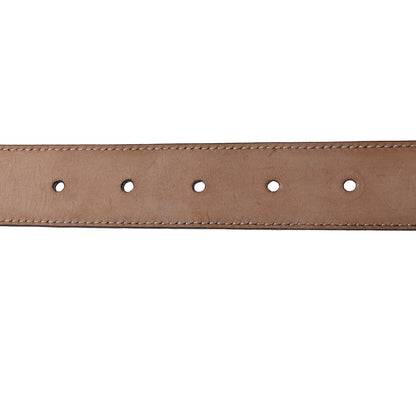 Gucci Guccissima Interlocking G Belt 85 34 Chocolate 4 of 5