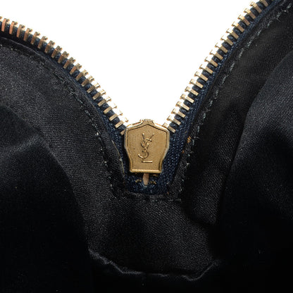 Saint Laurent Leather Large Muse Navy Blue 8 of 10