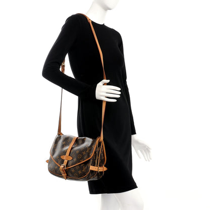 Louis Vuitton Monogram Saumur MM 2 of 10