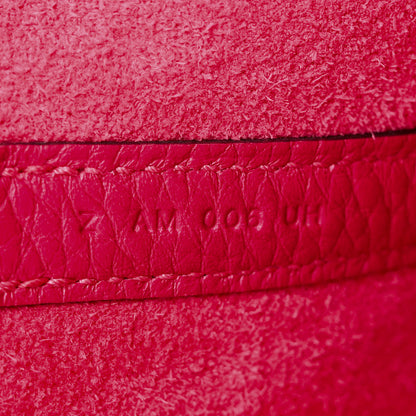 Hermes Taurillon Clemence Swift Eclat Picotin Lock 22 MM Framboise Rouge Sellier 7 of 10