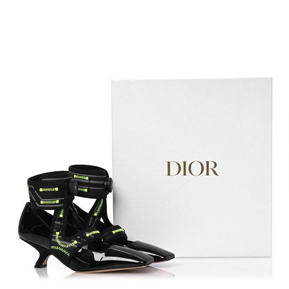 Christian Dior Patent Dior 62-22 Pumps 38 Black 12 of 12