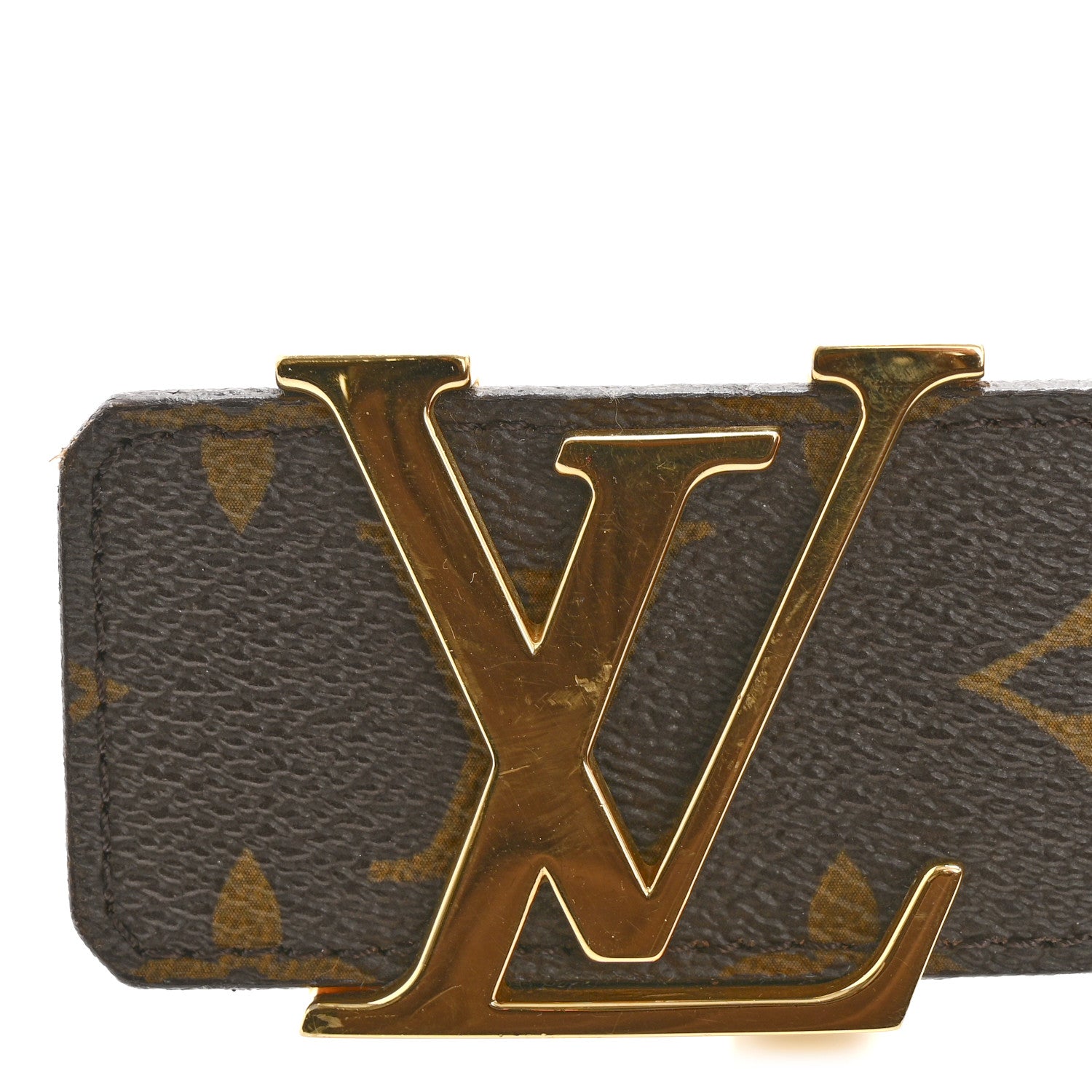Louis Vuitton Monogram 40mm LV Initiales 95 38 Belt 11 of 11
