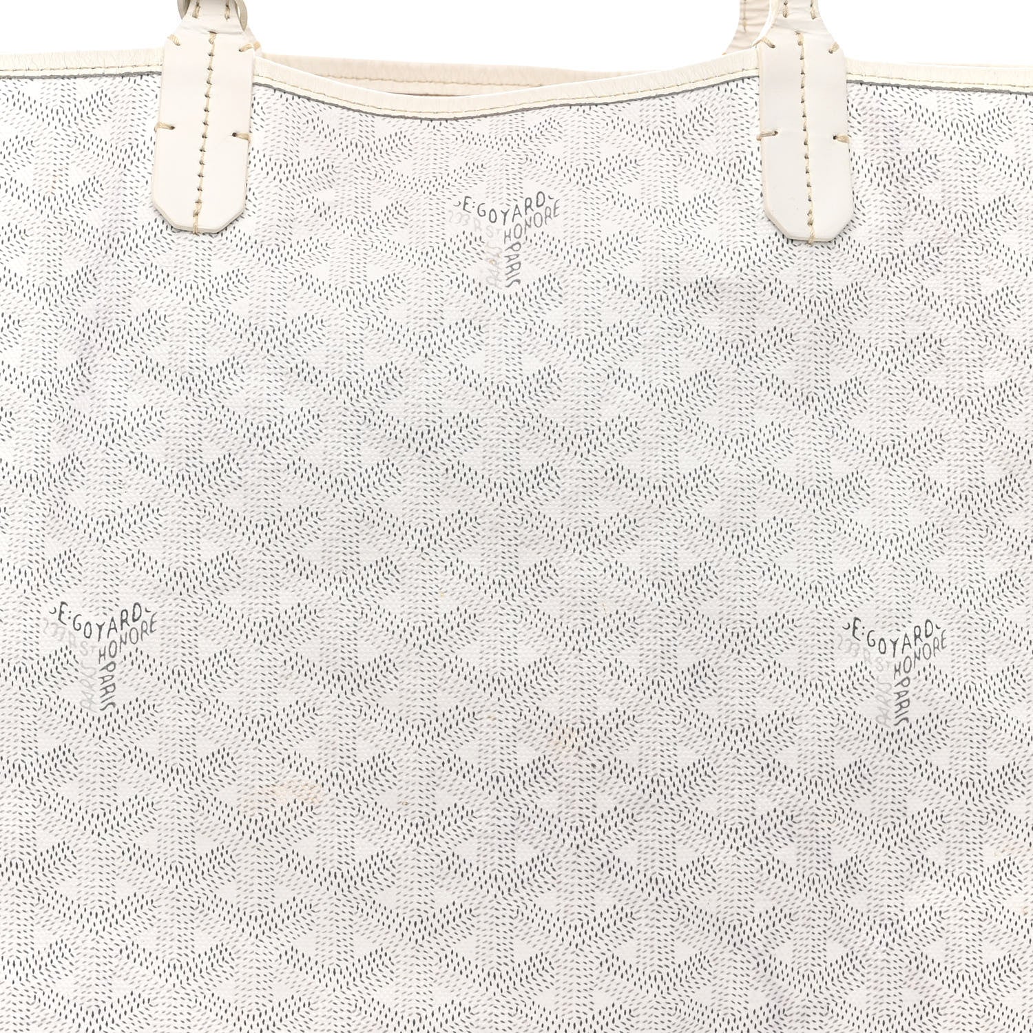 Goyard Goyardine Saint Louis PM White 10 of 22
