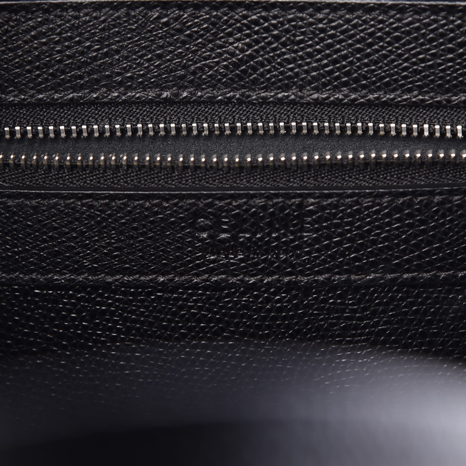 Celine Grained Calfskin Small Vertical Cabas Black 6 of 15