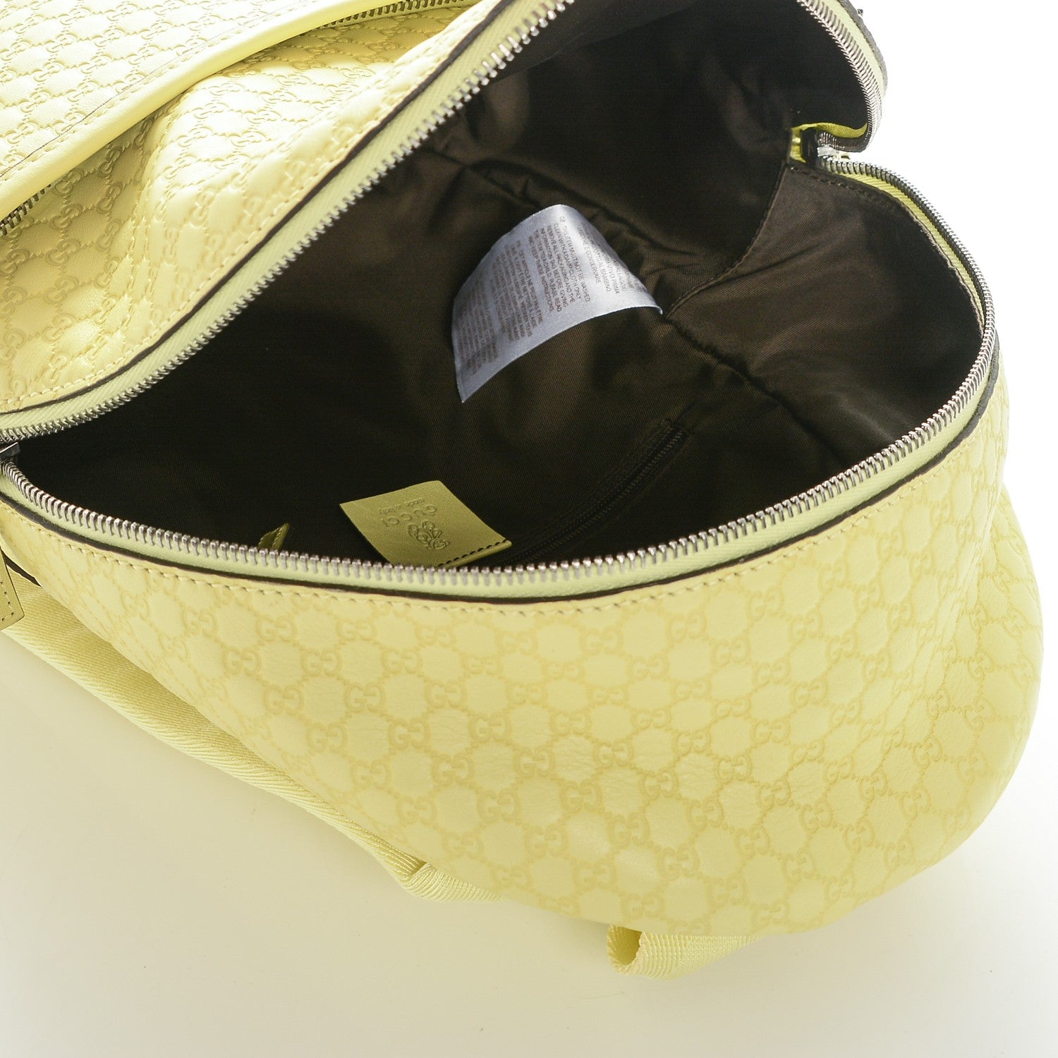 Gucci Microguccissima Children's Backpack Yellow 5 of 7