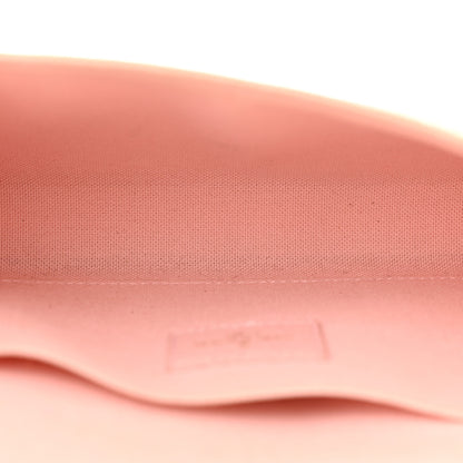 Louis Vuitton Damier Azur Pochette Felicie Chain Wallet Rose Ballerine 6 of 17