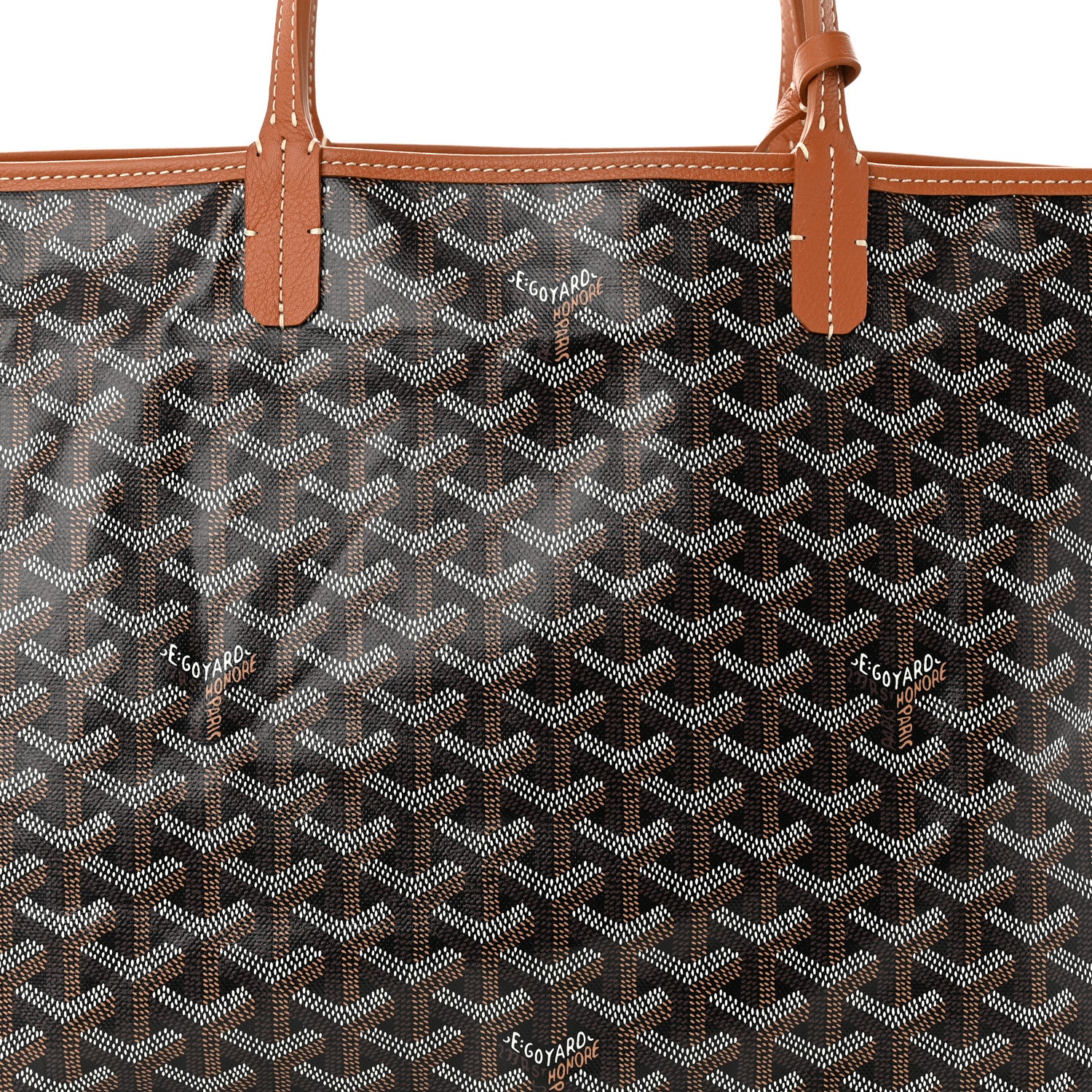 Goyard Goyardine Saint Louis PM Black Gold 9 of 11