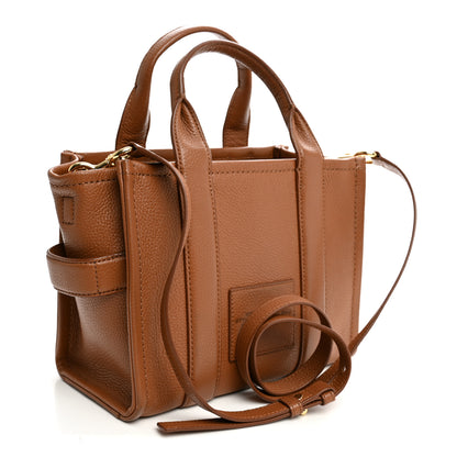 Marc Jacobs Grained Calfskin Small The Tote Bag Argan Oil 3 of 12