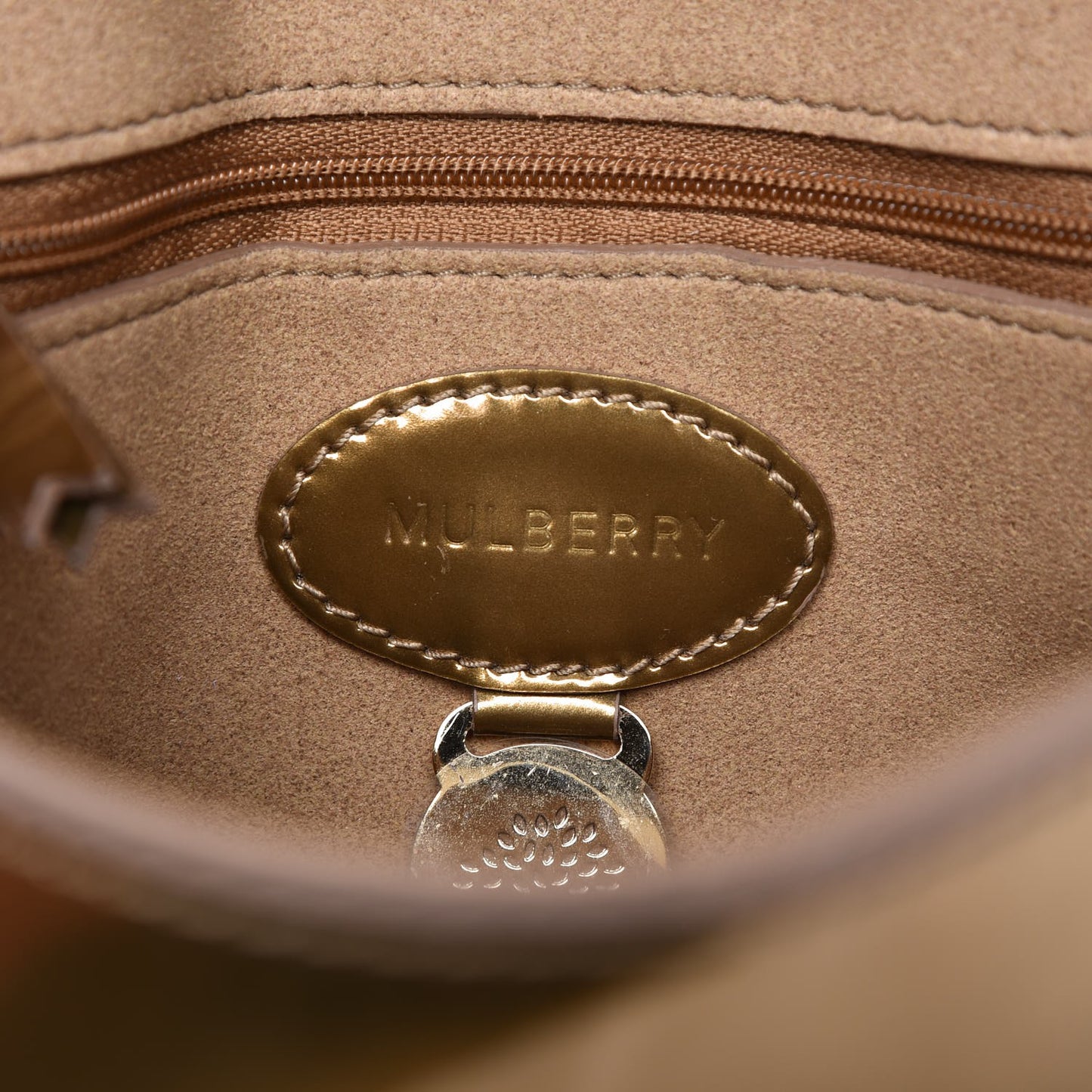 Metallic Patent Small Lily Gold