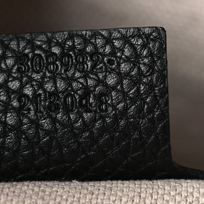 Gucci Pebbled Calfskin Medium Soho Chain Shoulder Bag Black 7 of 12