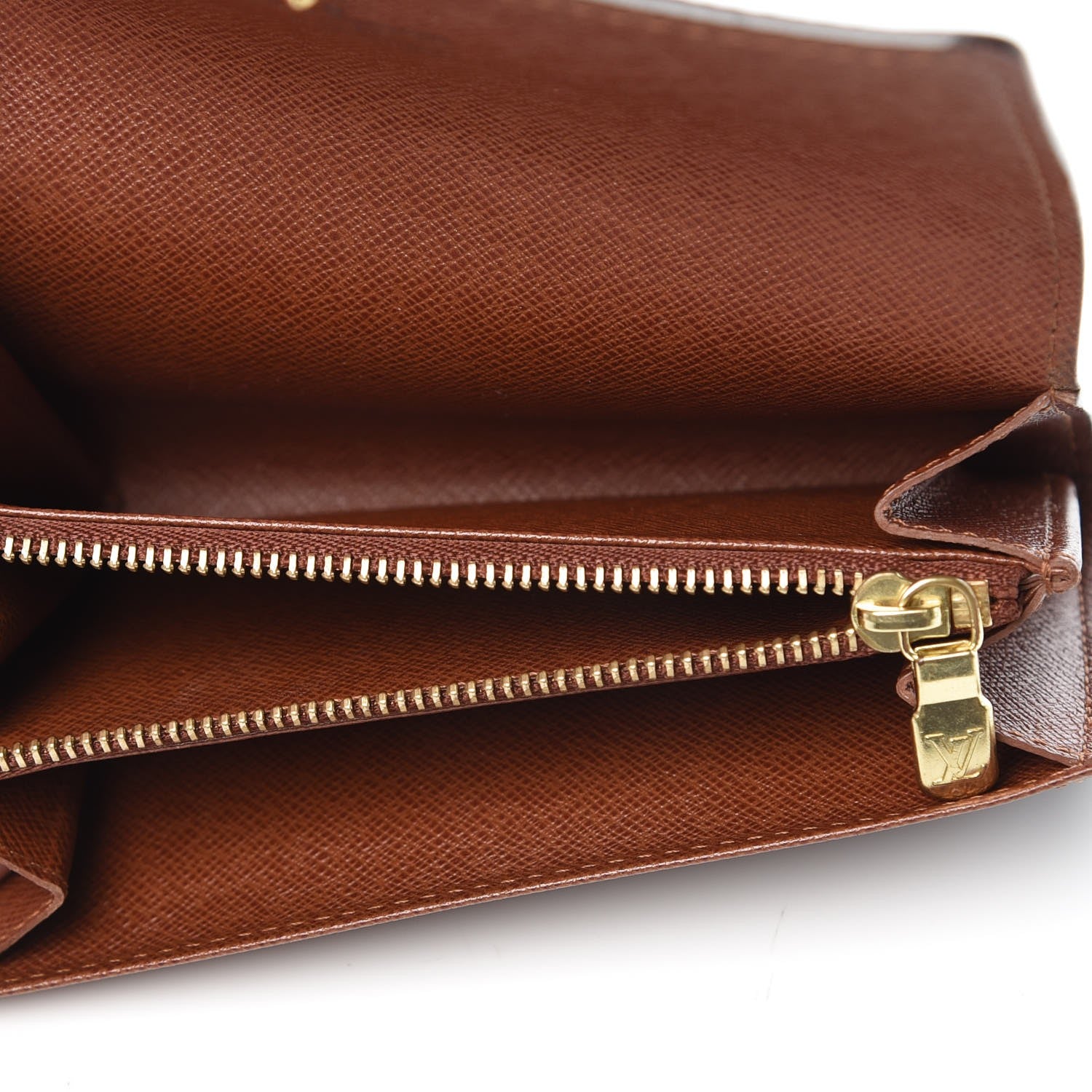 Louis Vuitton Monogram Porte-Monnaie Tresor Wallet 5 of 7
