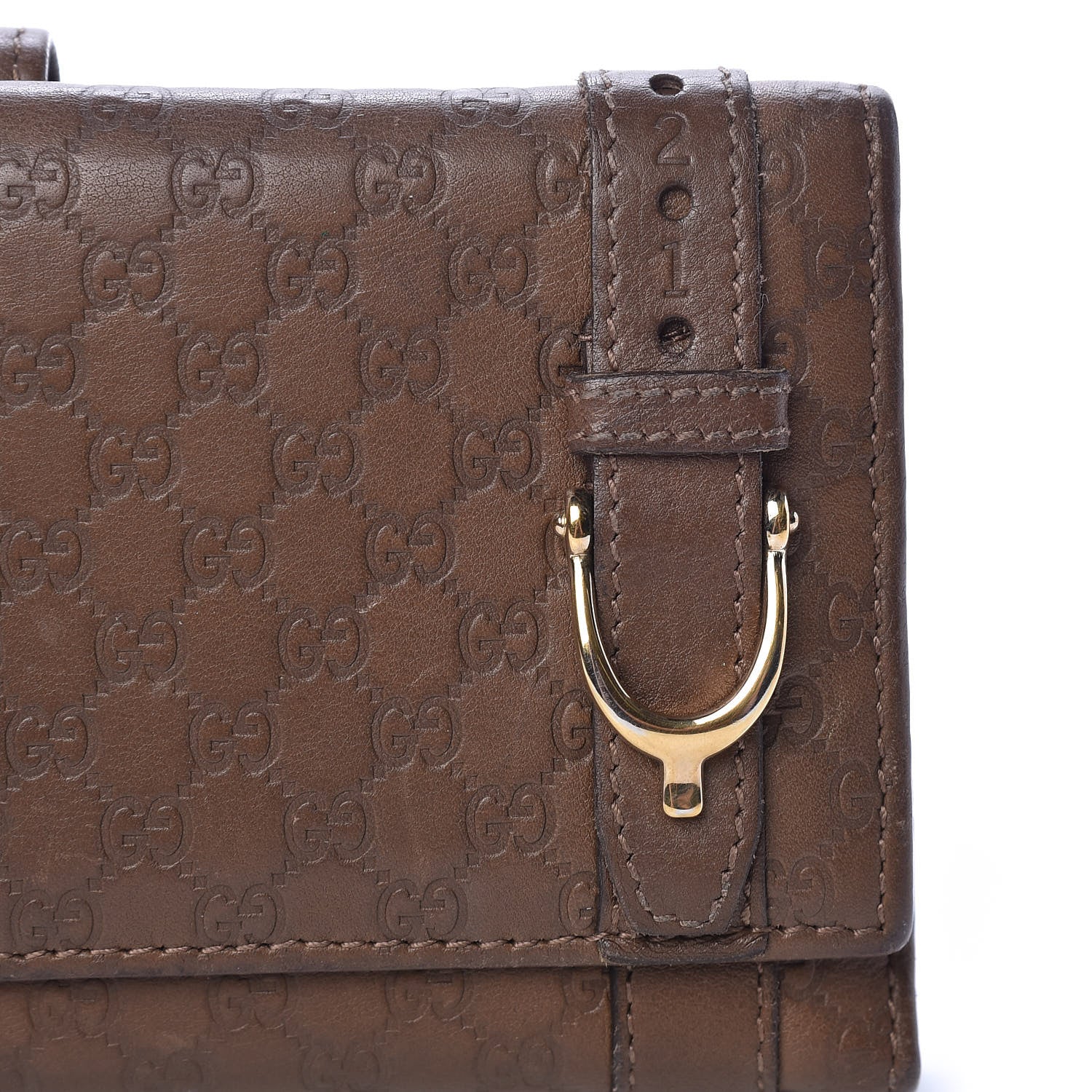 Gucci Microguccissima Nice Continental Wallet Brown 7 of 11