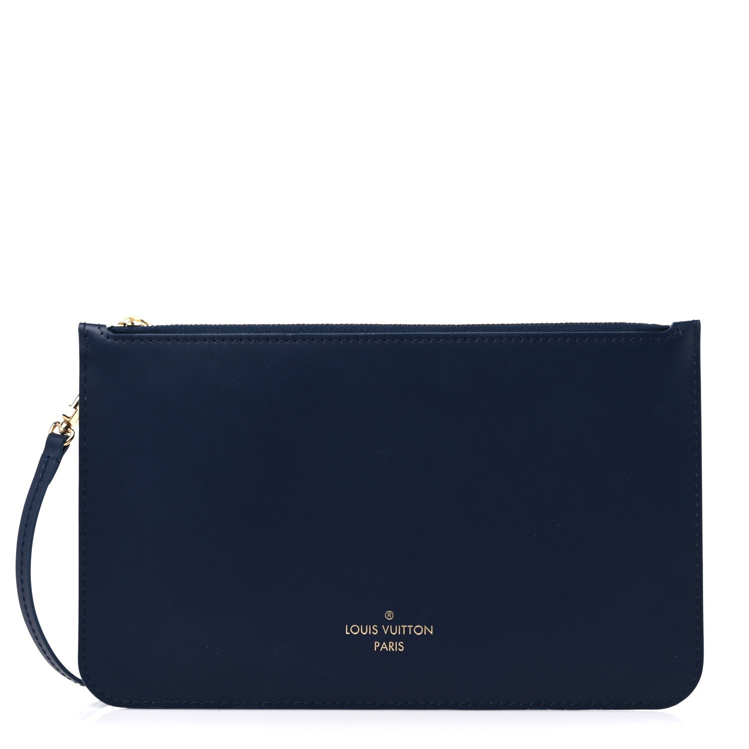 Louis Vuitton Monoglam Neverfull MM Pochette Blue 1 of 7