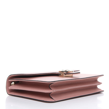 Gucci Dollar Calfskin Interlocking G Shoulder Bag Soft Pink 4 of 9