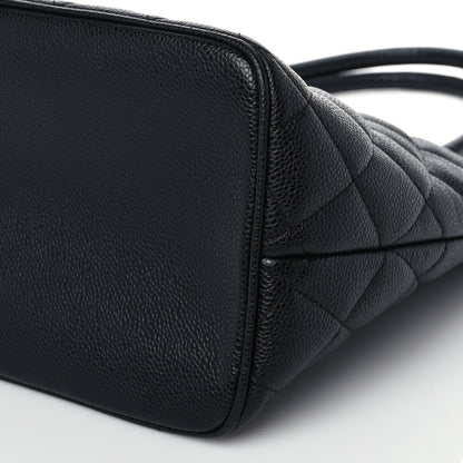 Chanel Caviar Quilted Medallion Tote Black 9 of 9