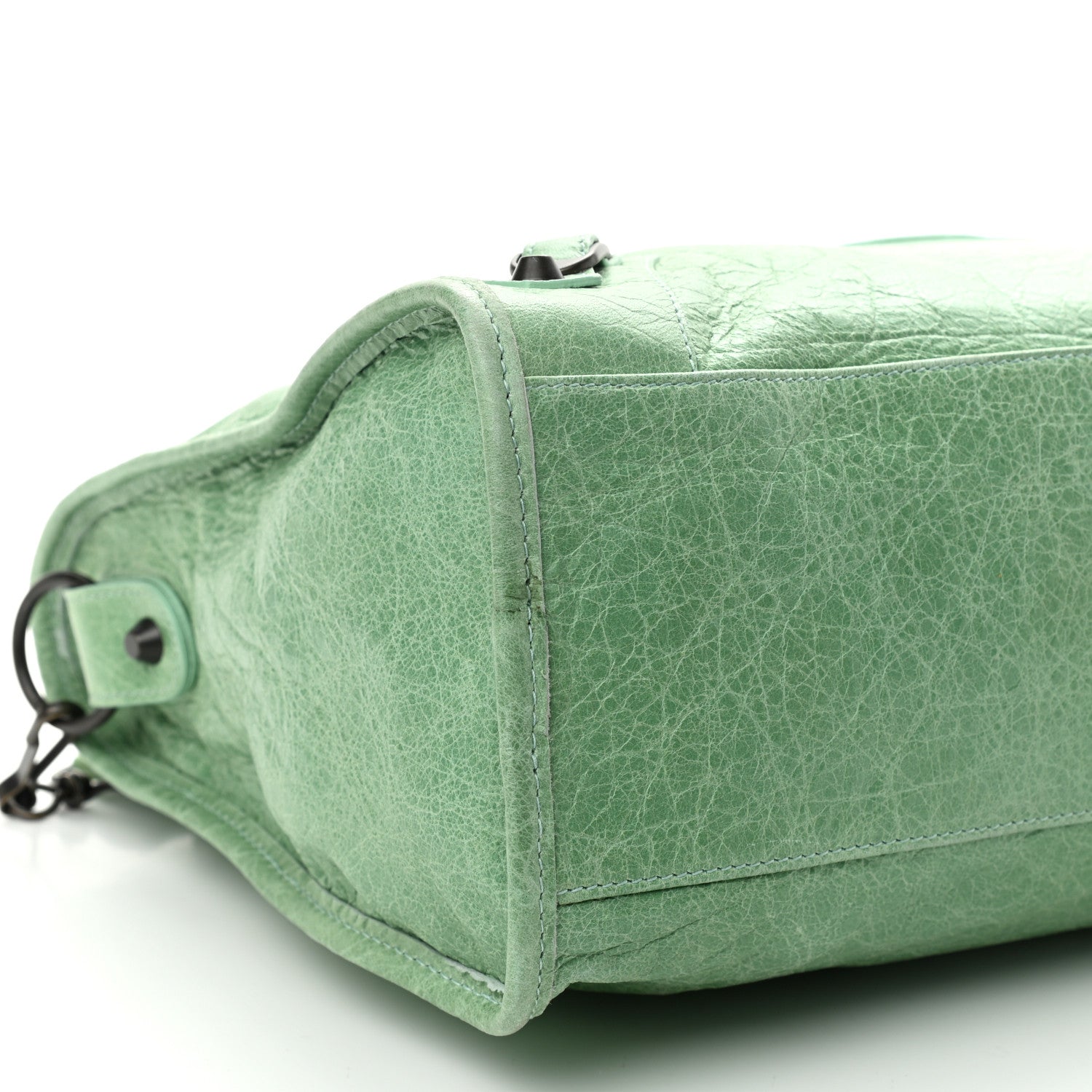 Balenciaga Agneau Classic Hardware City Vert D'eau 9 of 10