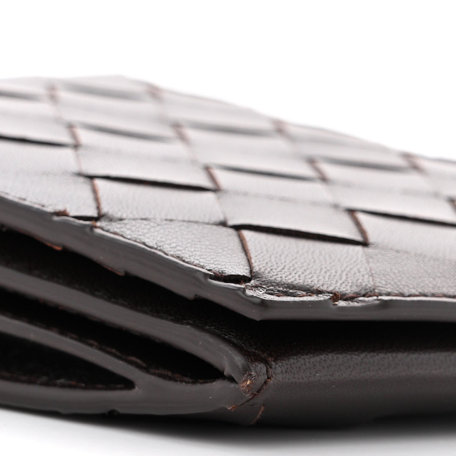 Bottega Veneta Nappa Intrecciato Card Case On Chain Fondant 8 of 12