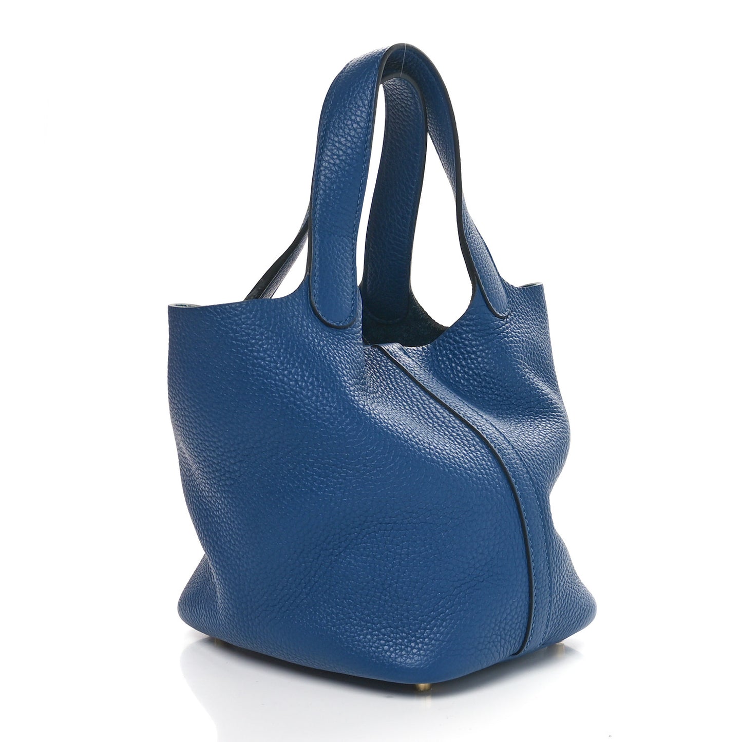 Taurillon Clemence Picotin Lock 18 PM Deep Bleu