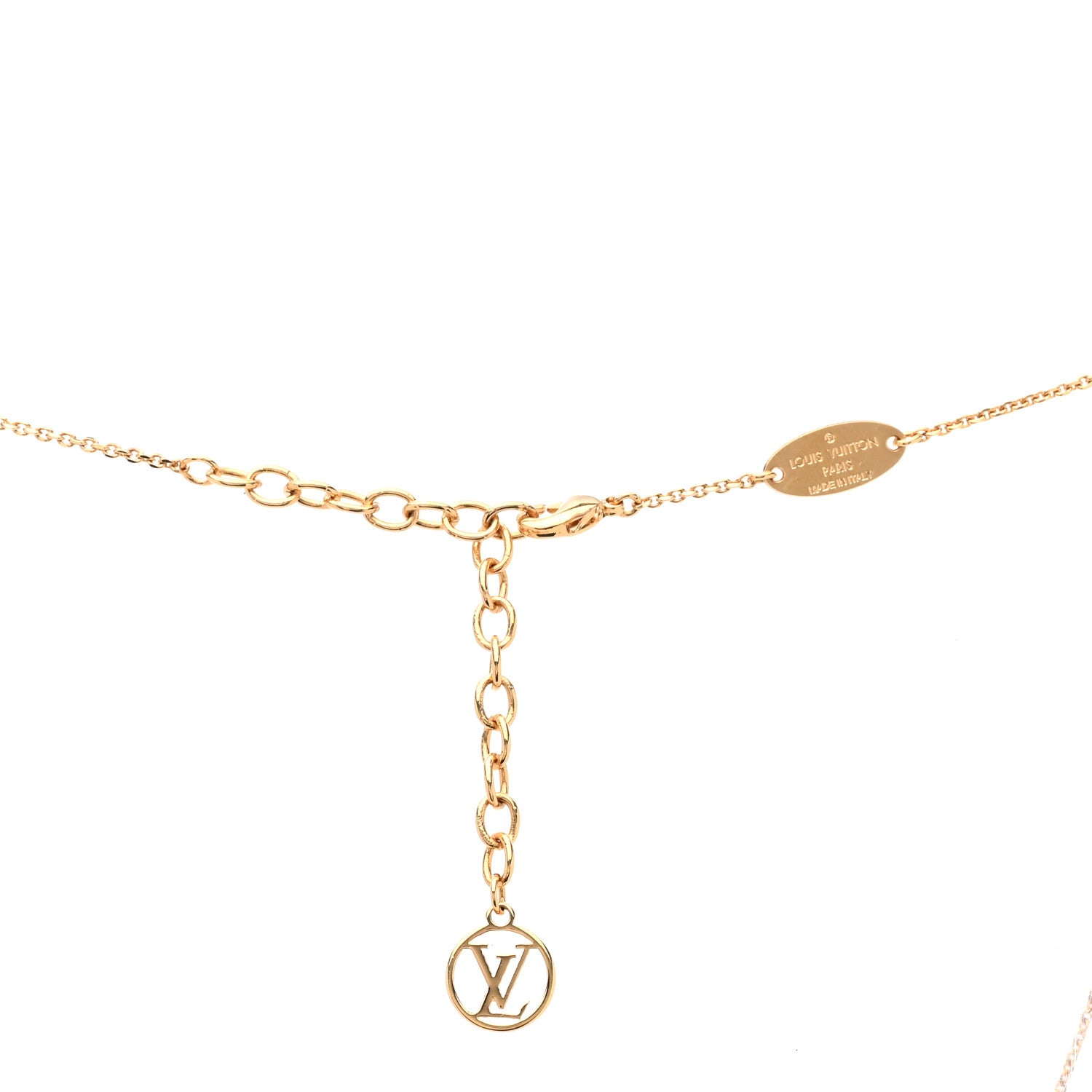 Louis Vuitton Number 5 Pendant Necklace 5 of 6