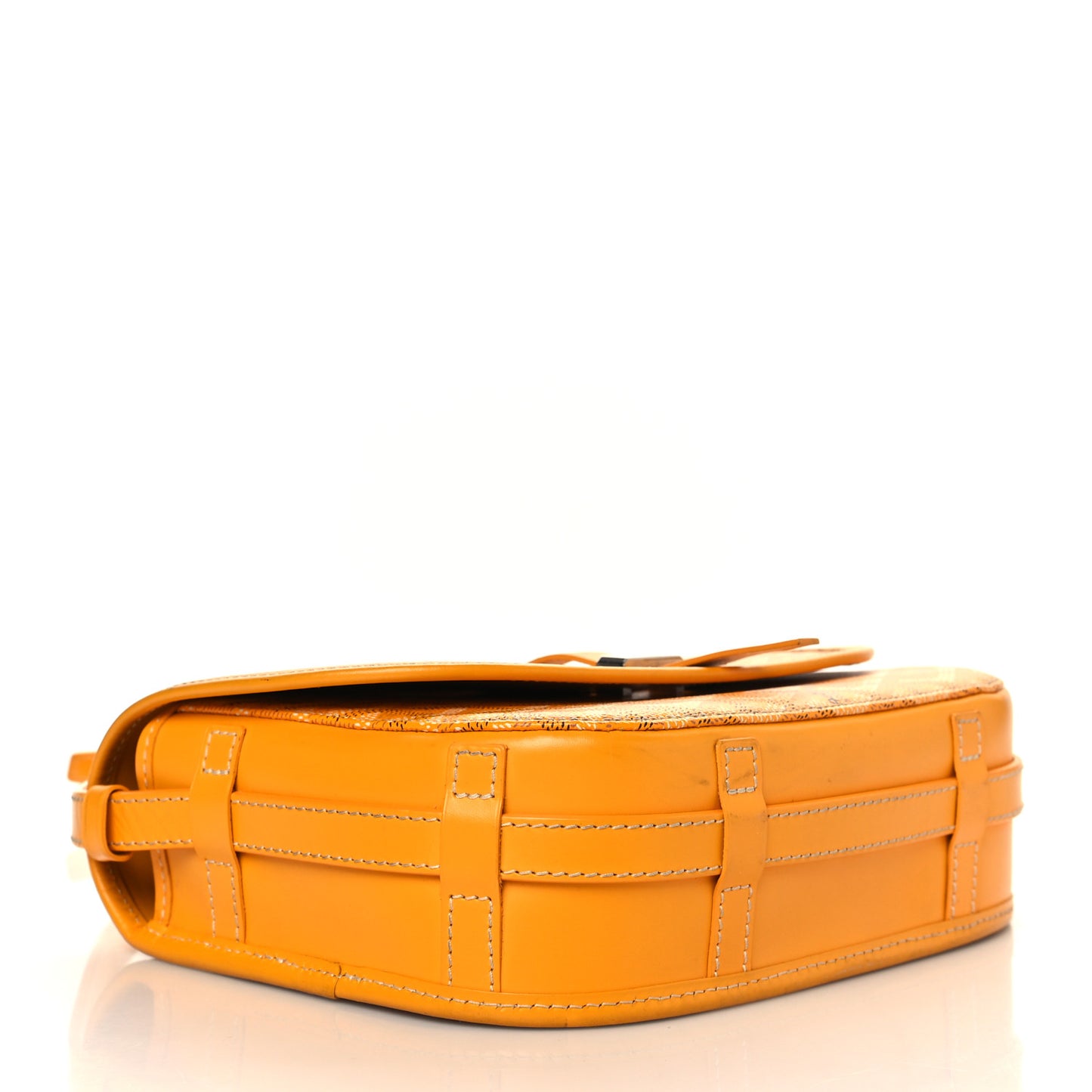 Goyardine Belvedere II PM Messenger Bag Yellow