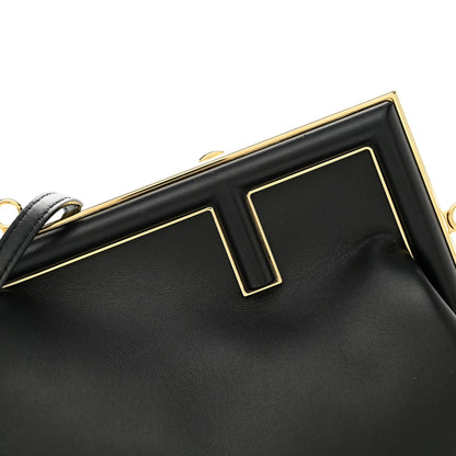 Fendi Shiny Nappa Small Fendi First Black 7 of 10