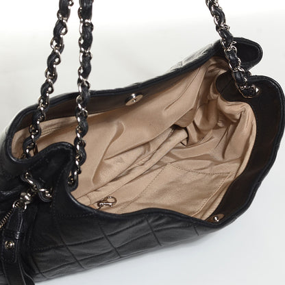 Chanel Caviar Quilted Expandable Zip Shoulder Bag Black 4 of 6