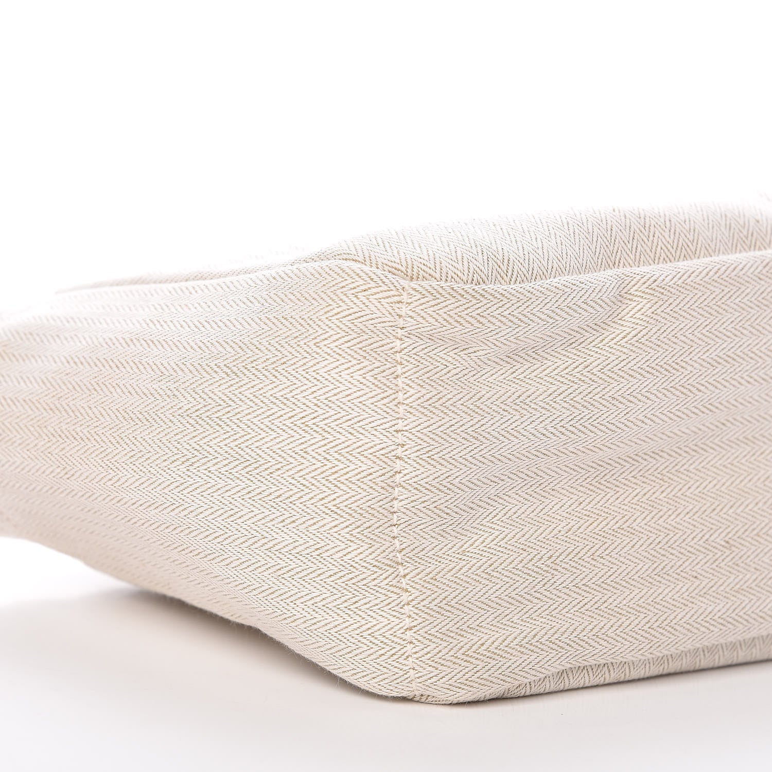 Hermes Canvas Barenia Fourbi 25 MM Pouch Naturel Fauve 8 of 10