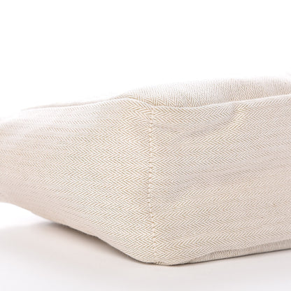 Hermes Canvas Barenia Fourbi 25 MM Pouch Naturel Fauve 8 of 10