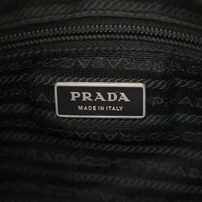 Prada Tessuto Nylon Messenger Bag Black 6 of 13