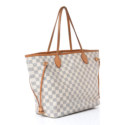 Louis Vuitton Damier Azur Neverfull MM 2 of 19