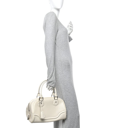 Louis Vuitton Epi Bowling Montaigne PM Ivory 2 of 9