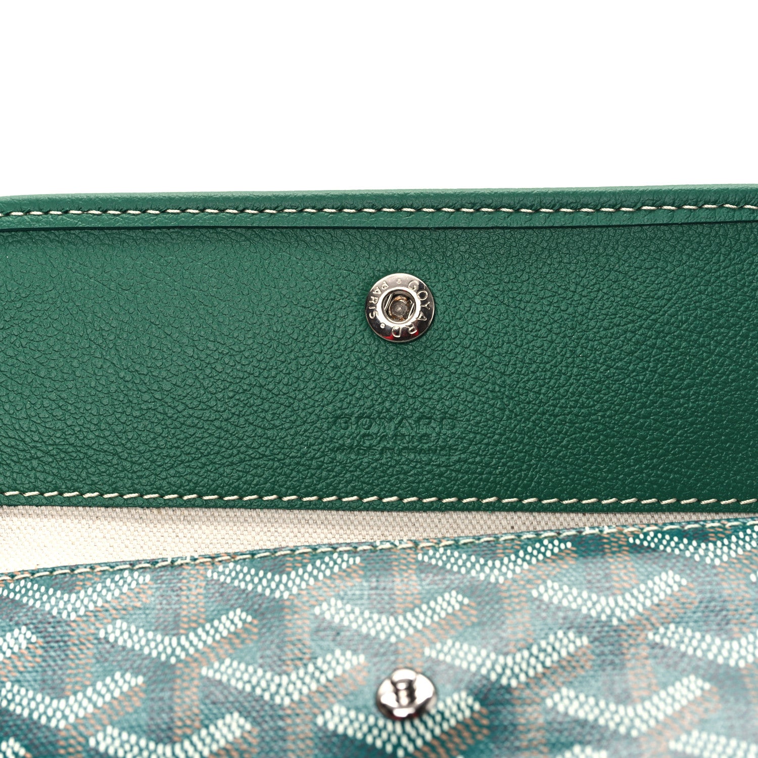 Goyard Goyardine Saint Louis PM Green 7 of 10