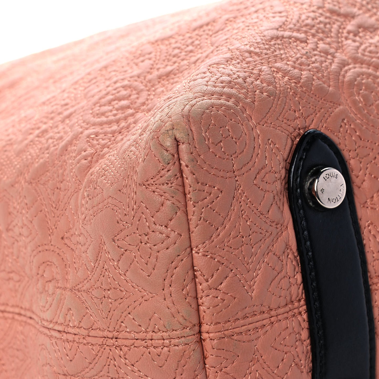 Monogram Lambskin Antheia Hobo PM Rose