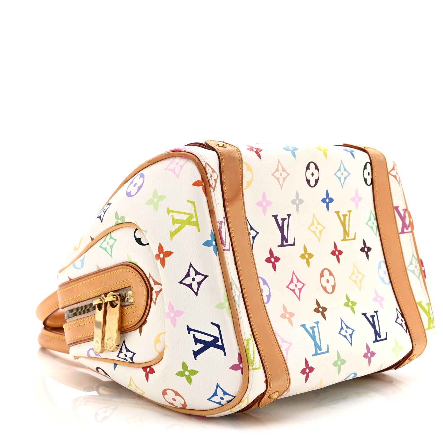 Louis Vuitton Monogram Multicolor Priscilla White 9 of 11
