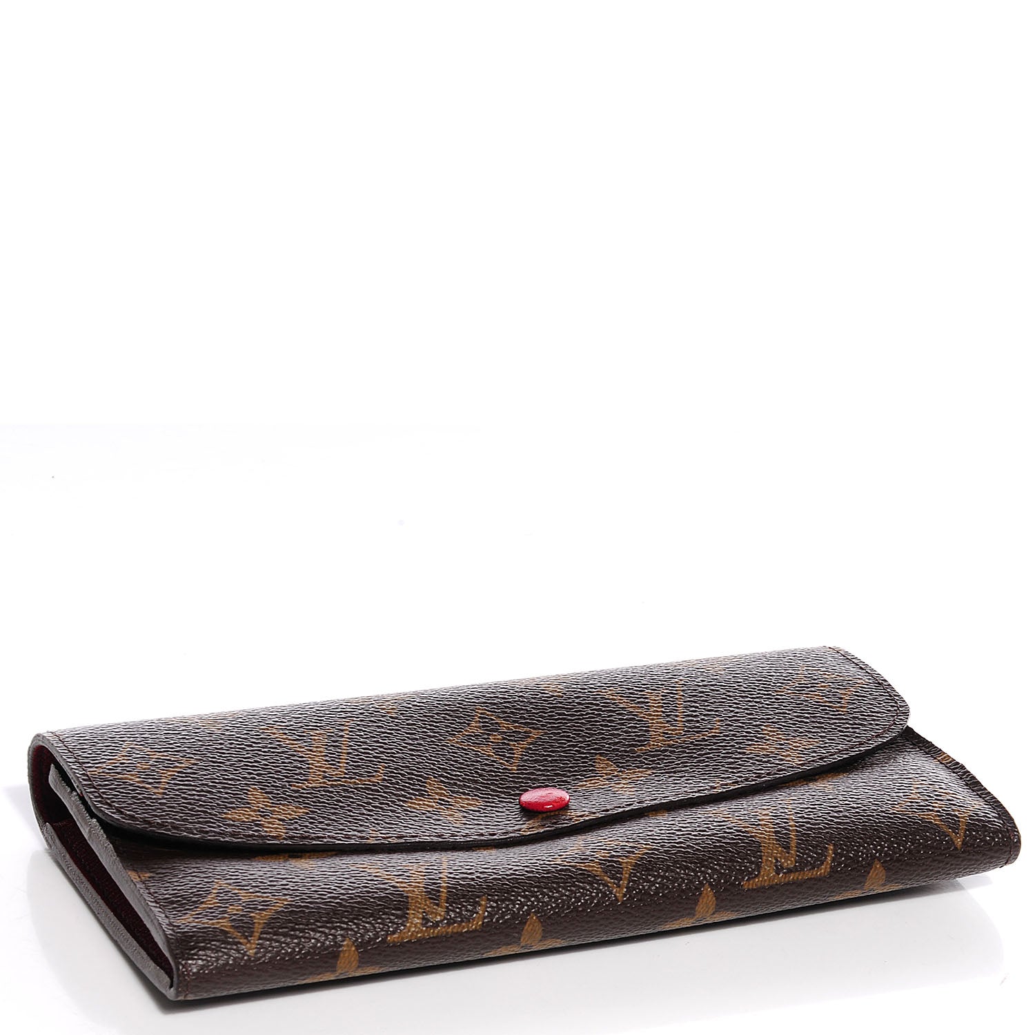 Louis Vuitton Monogram Emilie Wallet Red 4 of 8